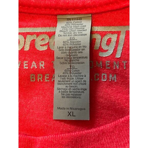 GUC BreakingT Kansas City Chiefs Patrick Mahomes T Shirt Skull #15 Size XL - Picture 3 of 5